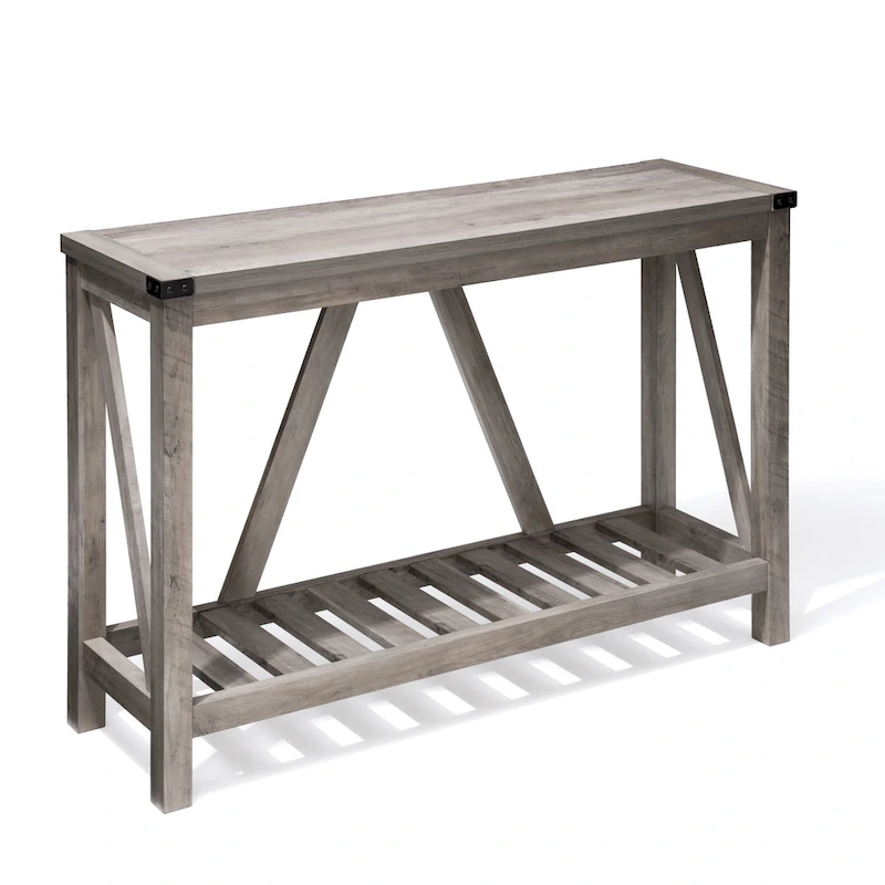 VredHom A-frame Console Table with Display Shelf