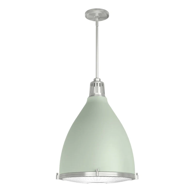 Hunter Bluff View Retro 16  3-Light Pendant - Kitchen Island, Dining Room, Entry - Mid-Century Modern, Industrial, Transitional