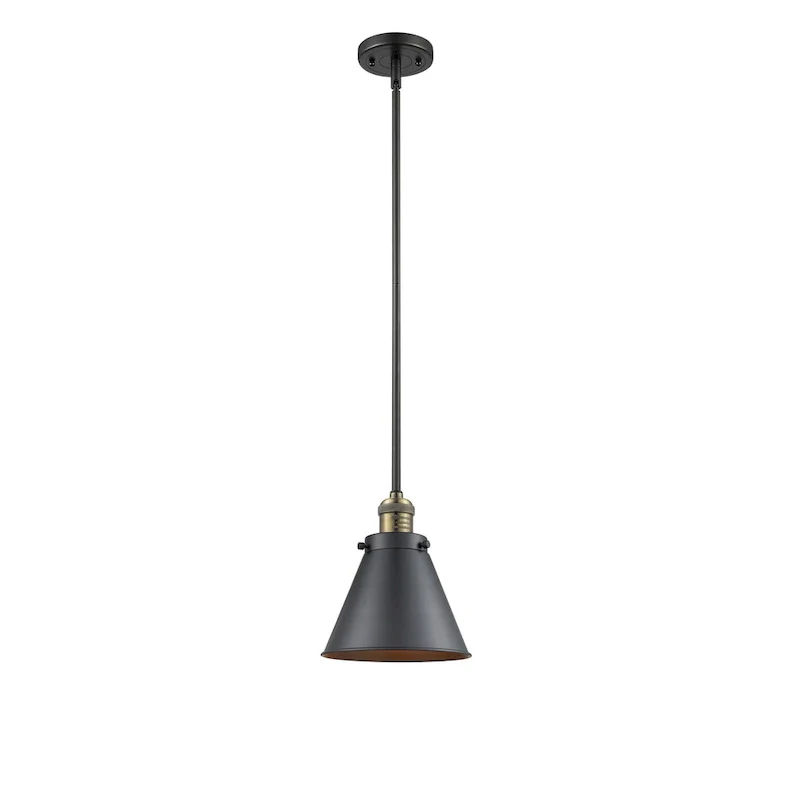Innovations Lighting Appalachian - 1 Light 8  Stem Hung Mini Pendant