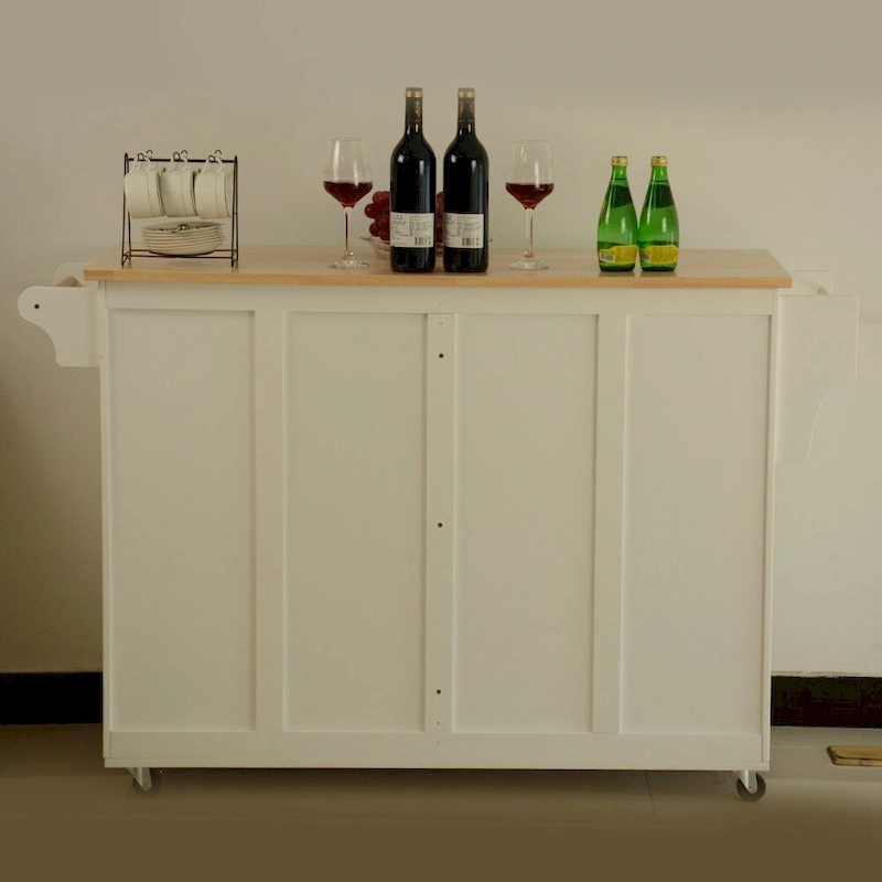 Kitchen Island & Kitchen Cart(no include stool)