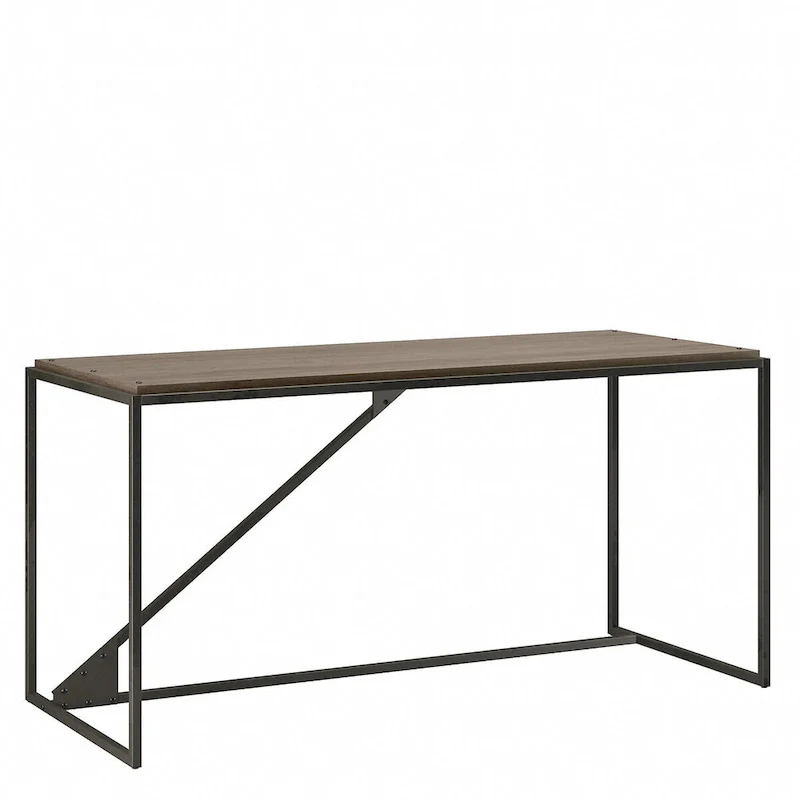62W Industrial Desk, Large Home Office Desk