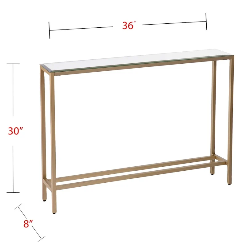 SEI Furniture Ham Narrow Console Table