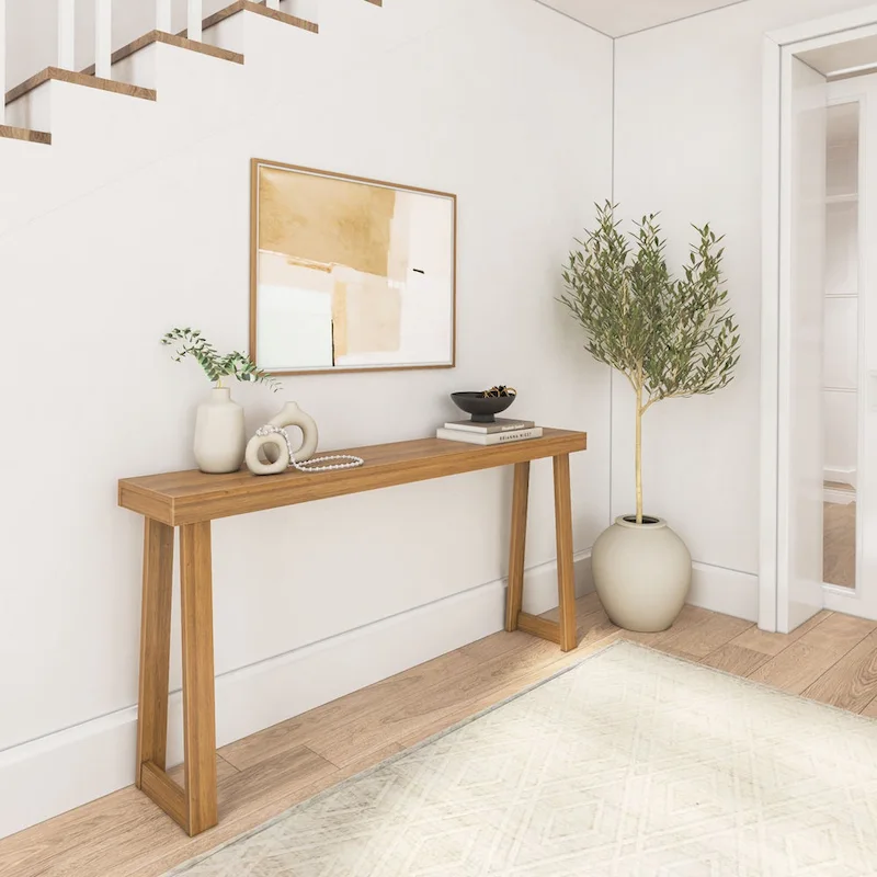 Plank and Beam Classic Solid Wood Console Table - 66