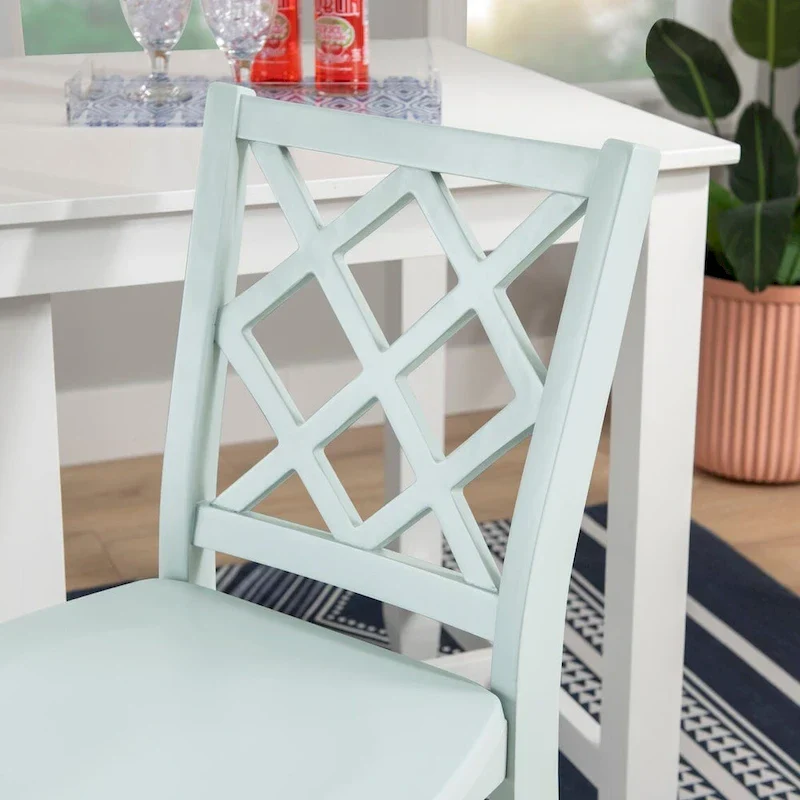 Catron Counter Height Solid Wood Dining Bar Stool