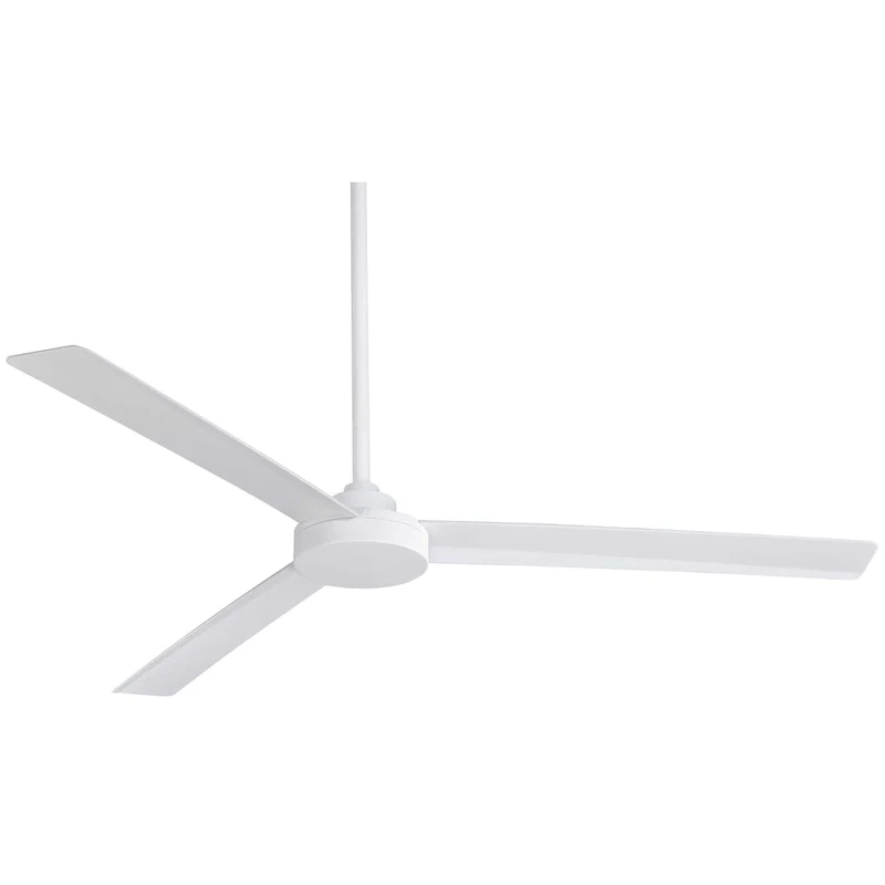 Minka Aire Roto Xl Flat White 3 Blade 62 Inch Ceiling Fan Outdoor