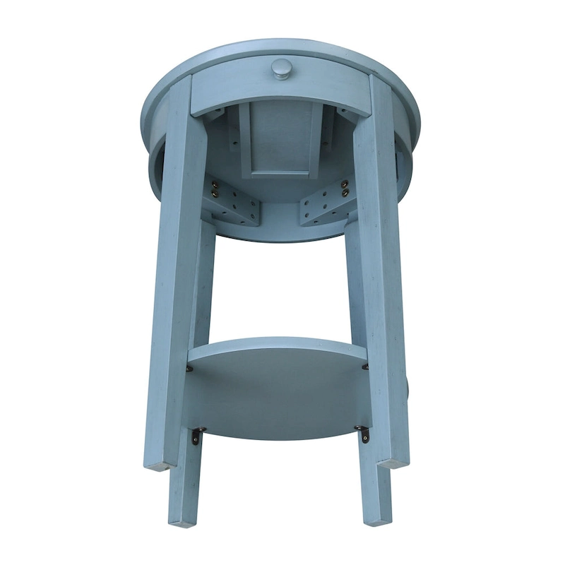 Solid Parawood Philips Accent Table