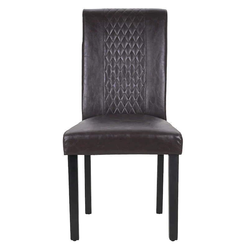 Upholstered Dining Chairs Set of 4 Parson Classic Upholstered Dining Chair,Modern 37 Parson Chairs