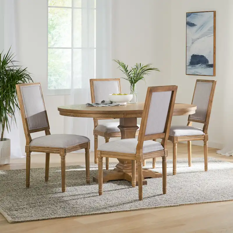 Regina Wood Dining Set by Christopher Knight Home