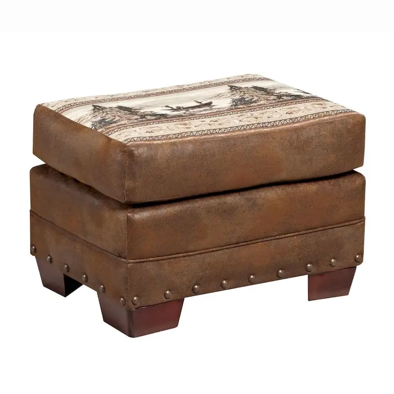 Model 8501-00-60 Arm Chair with Matching Ottoman