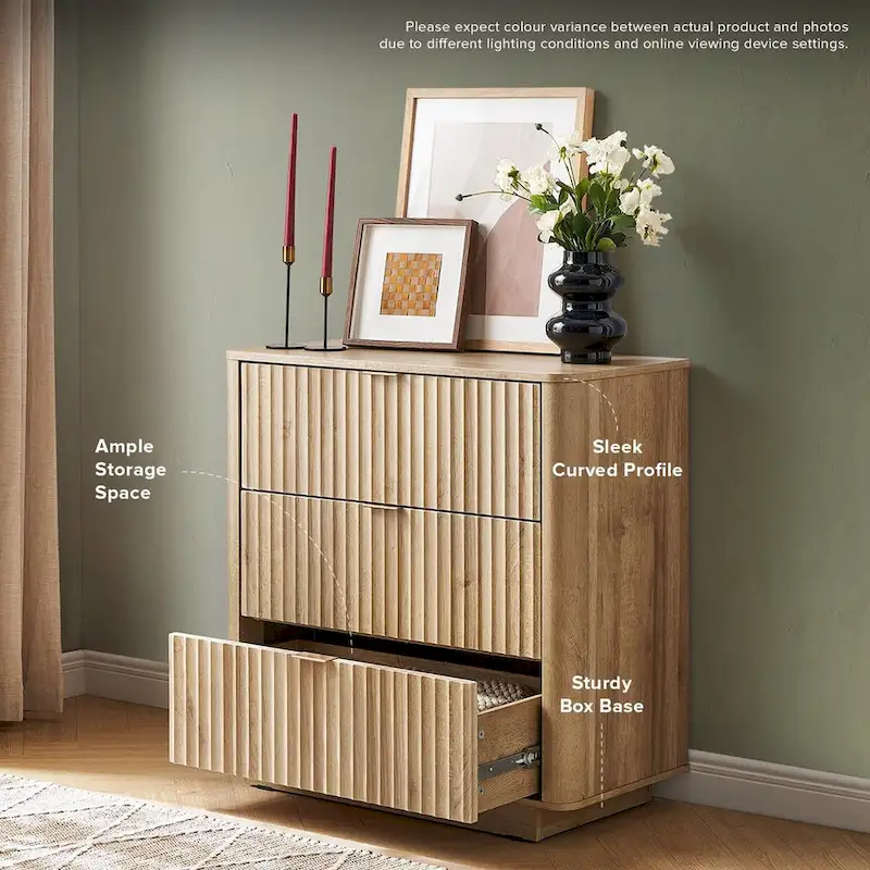 Mopio Brooklyn 3 Drawer Dresser