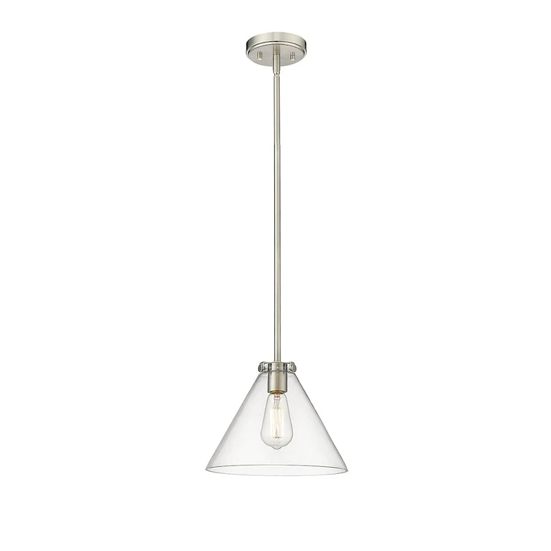 Millennium Lighting Aliza 1 Light Pendant with Clear Glass Shades