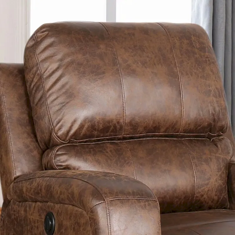 Manual Reclining Fabric Recliner and Single Sofa