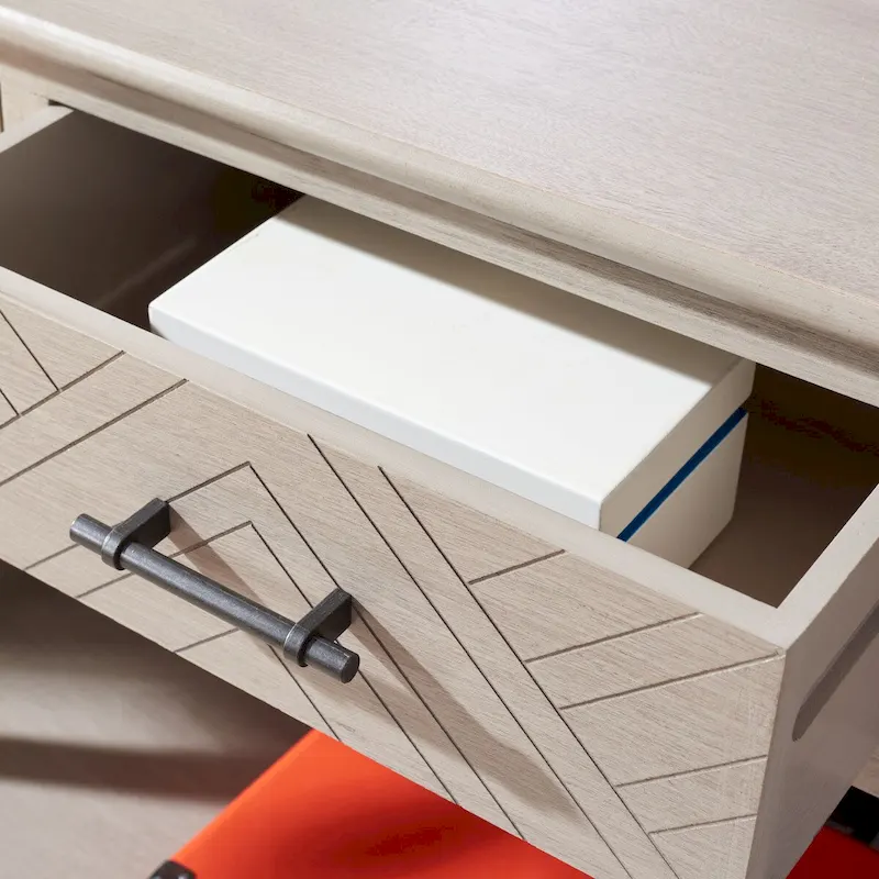 SAFAVIEH Jeanie 3-Drawer Bottom Shelf Console Table - 47.3