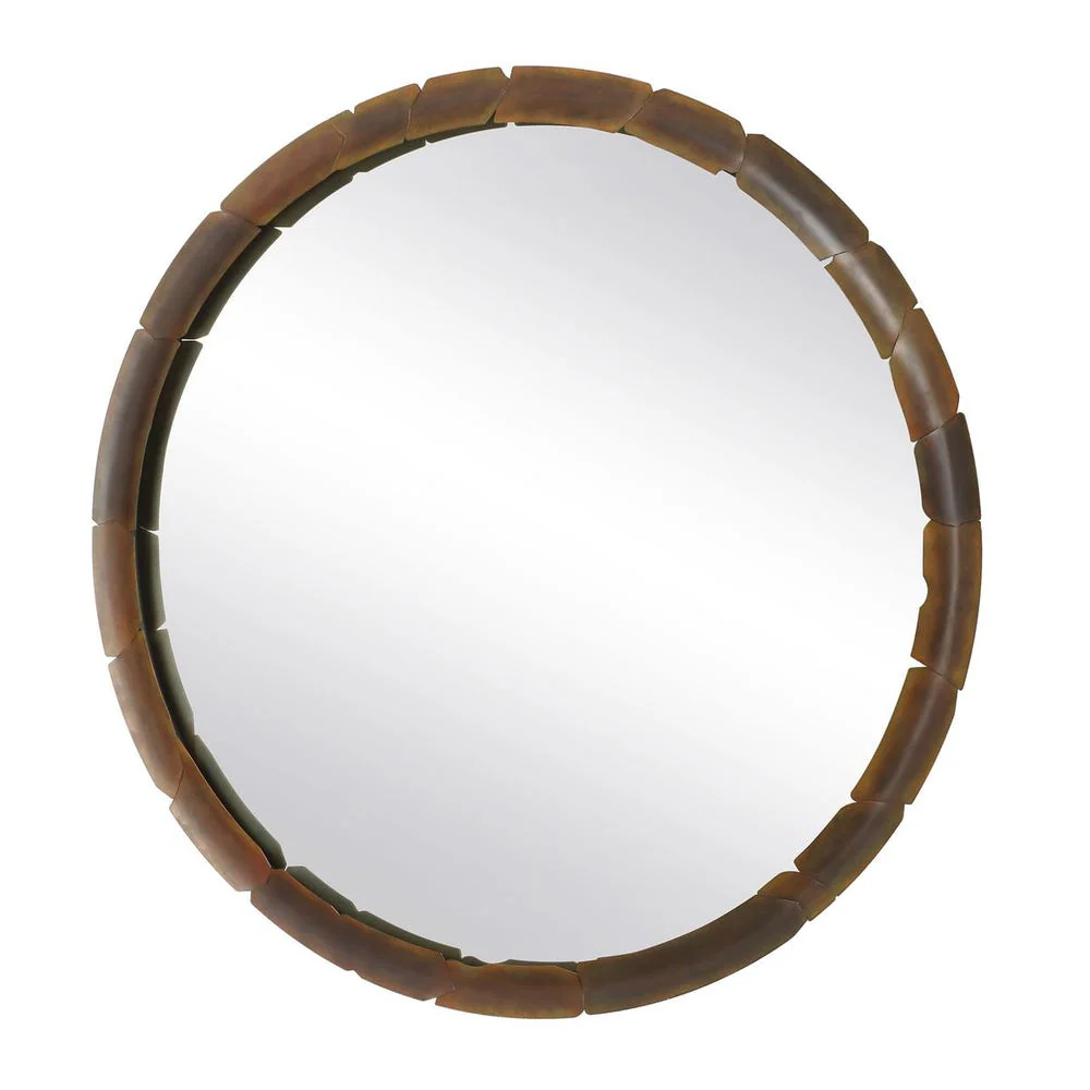 Auger Round Mirror