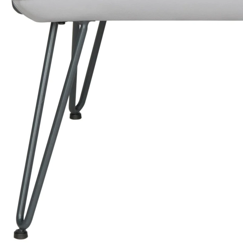 SAFAVIEH Johannes Mid-Century Modern Grey Arm Chair - 29W x 28D x 33H