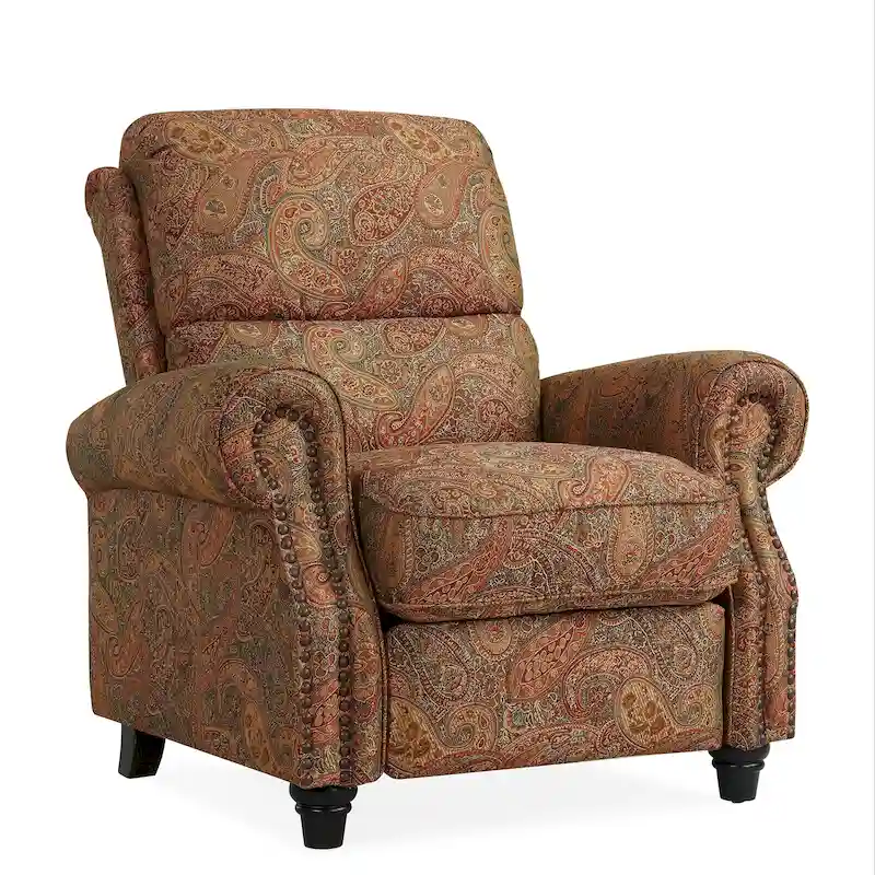 Copper Grove Jessie ProLounger Paisley Push Back Recliner Chair