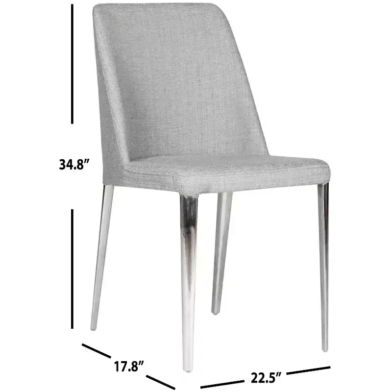 Baltic 18 H Side Chair (Set of 2) - FOX2012 - Safavieh Couture