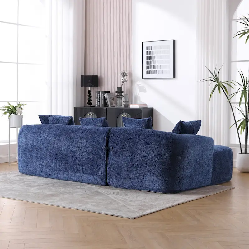 L-Shaped Sectional Sofa (3-Seater)