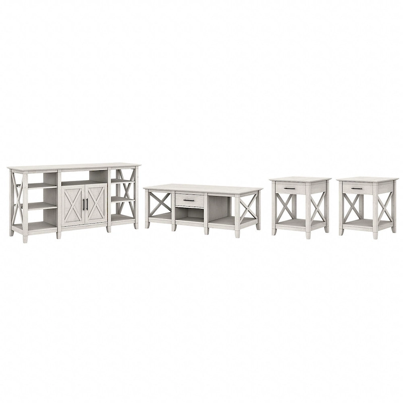 4-piece TV Stand and Table Set