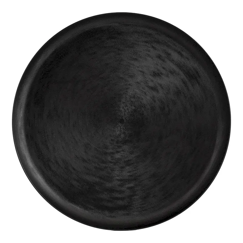 Kate and Laurel Stovring Round Metal Tray - 16  Diameter