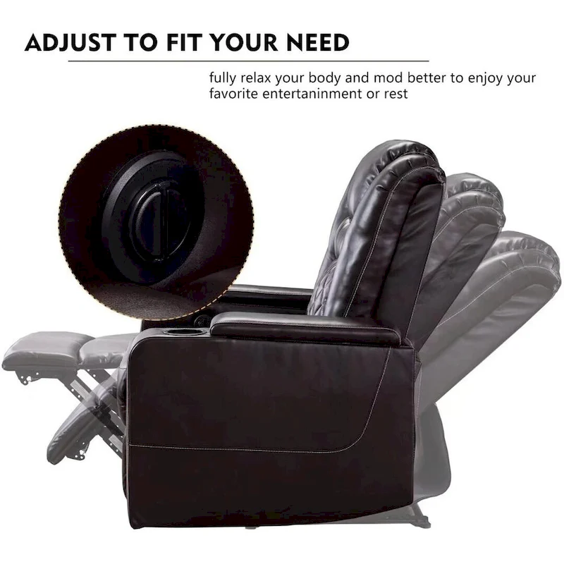 Ebello Multi-Function Power Recliner Home Theater Seating Chair