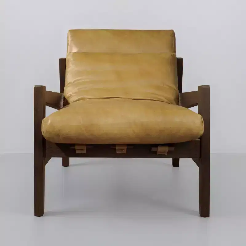Art Leon Leather Lounge Chair