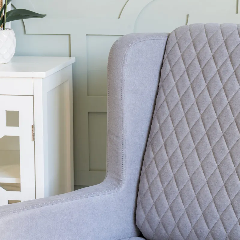 Hulin Velvet Upholstered High Wingback Accent Chair