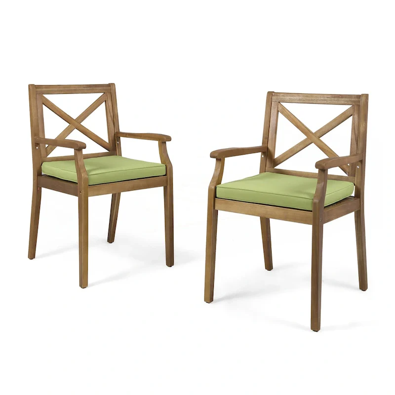 2PCS Dining chair with cusions
