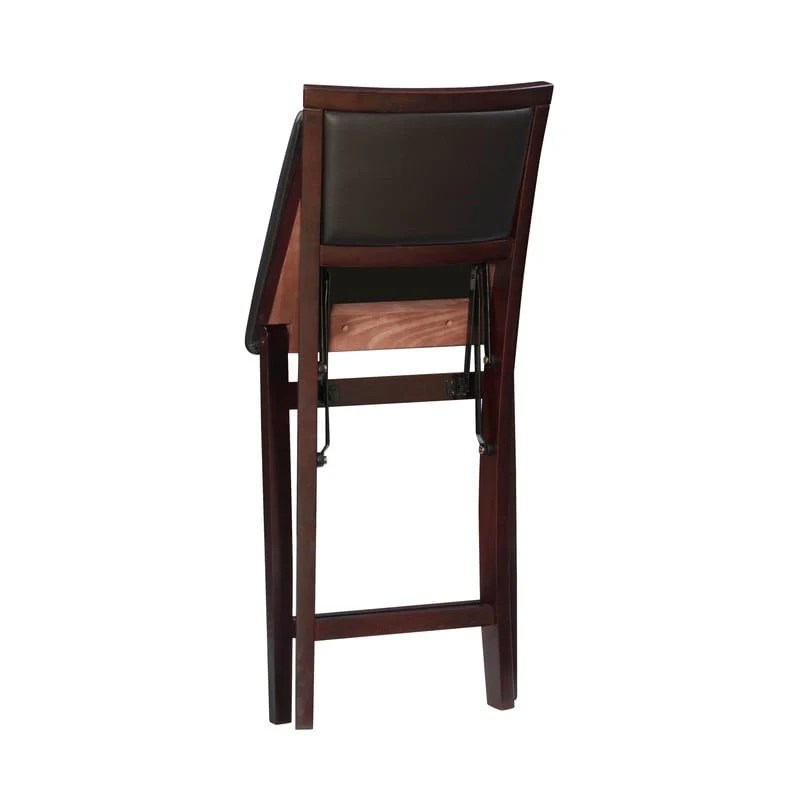 Aldersey Espresso Folding Counter Stool