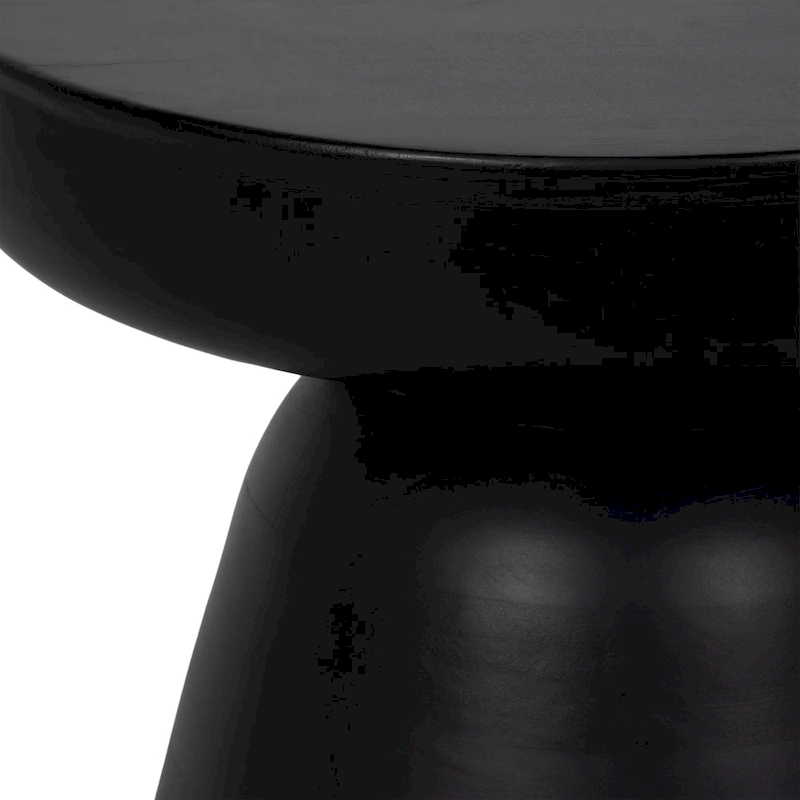 Wood, 19 Side Table, Black