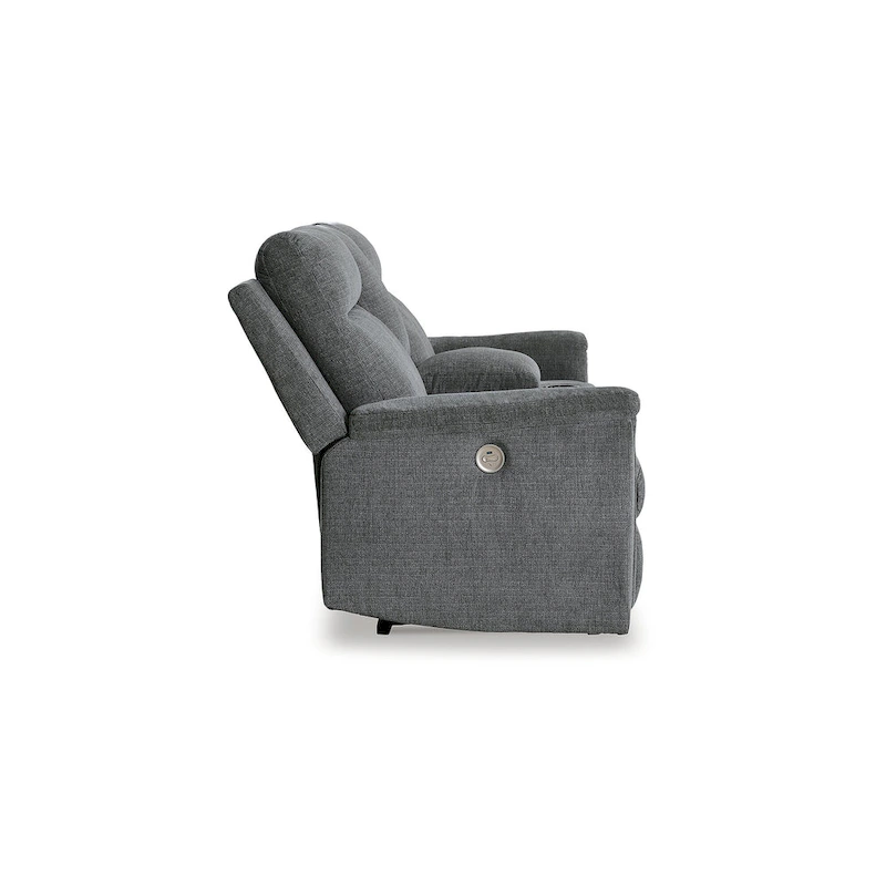 Signature Design by Ashley Barnsana Power Reclining Loveseat with Console