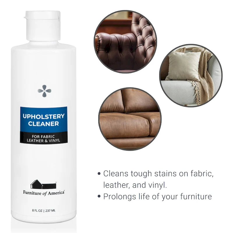 Bura Rustic Grey Upholstered Bench by Furniture of America