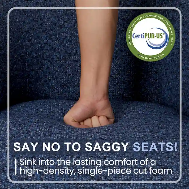 Fully Assembled Upholstered Swivel Barrel Chair