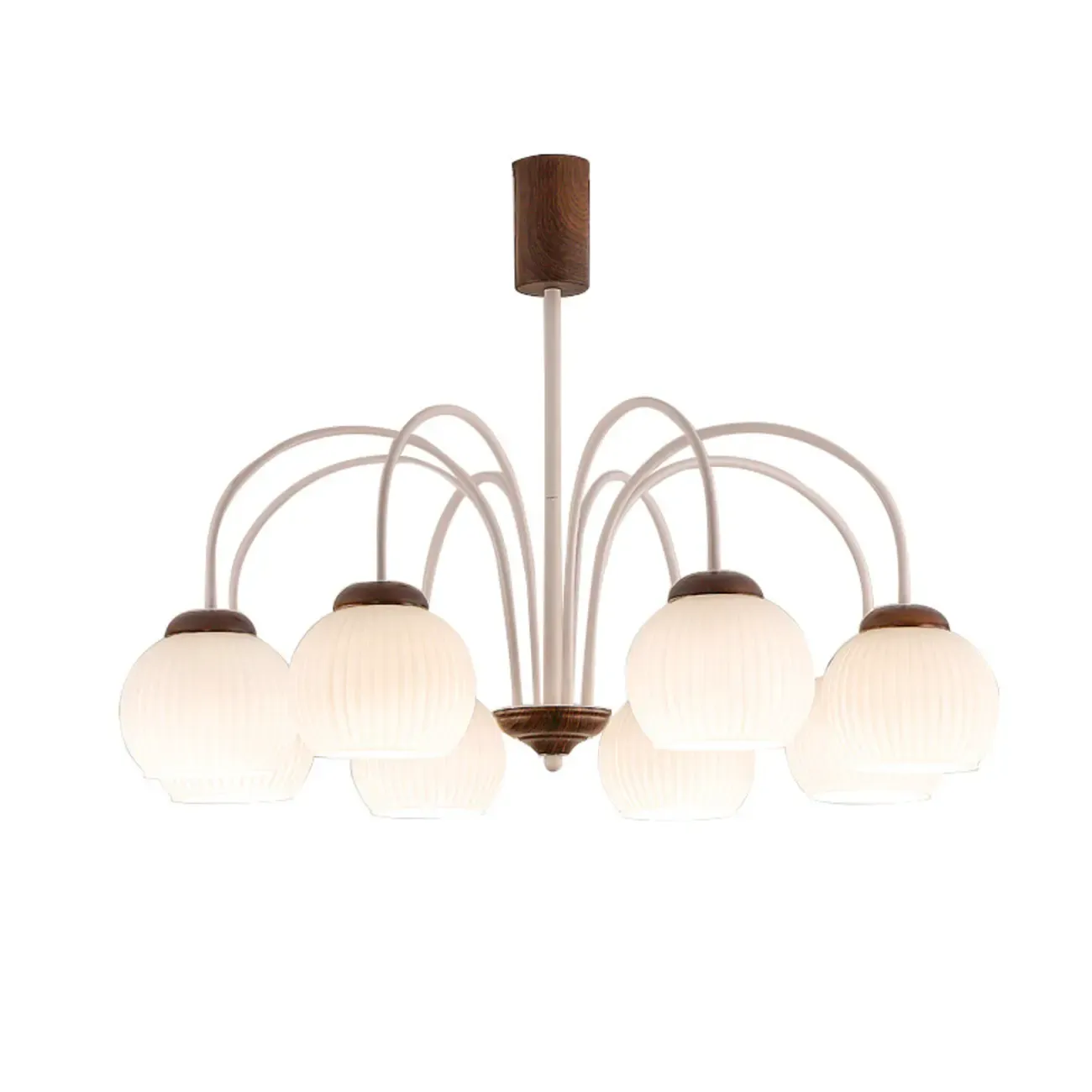 Modern Elegant Globe Pendant Chandelier with Flexible Length