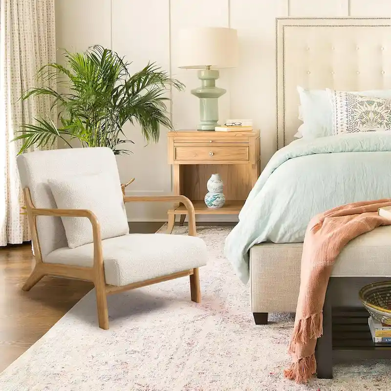 AECOJOY Mid Century Modern Living Room Reading Comfy Lounge Chairs