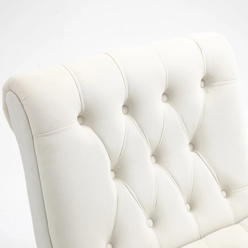 AVAWING Armless Accent Upholstered Lounge Chair