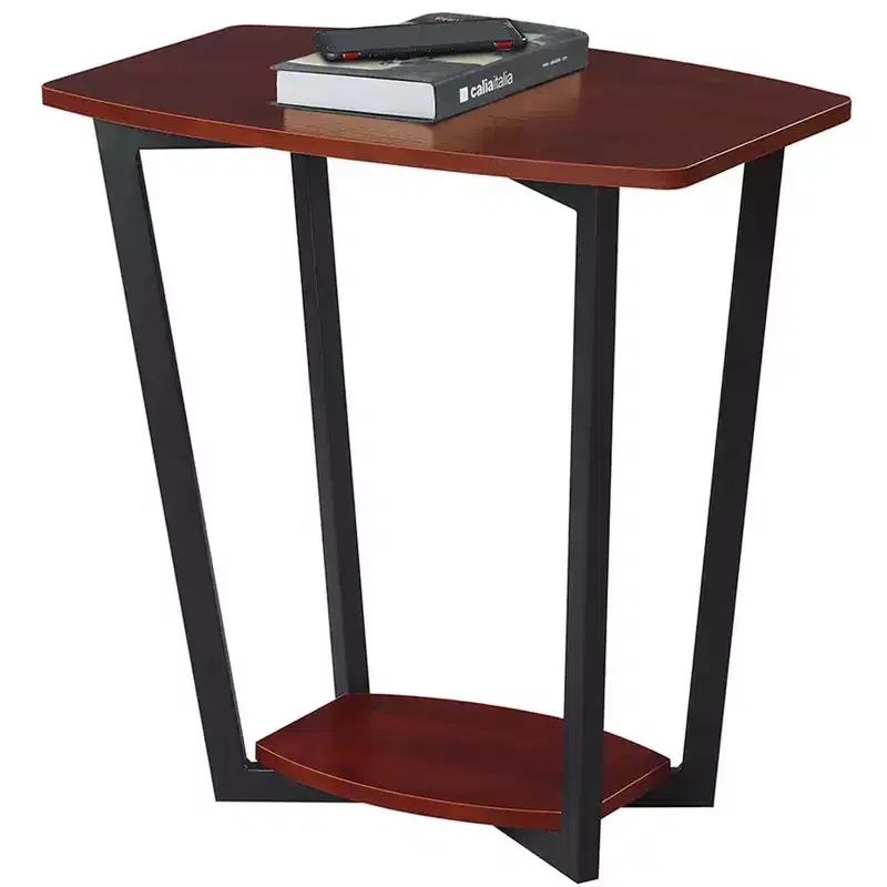 HomeStock Rectangle Metal Table Top End Table 1 -piece