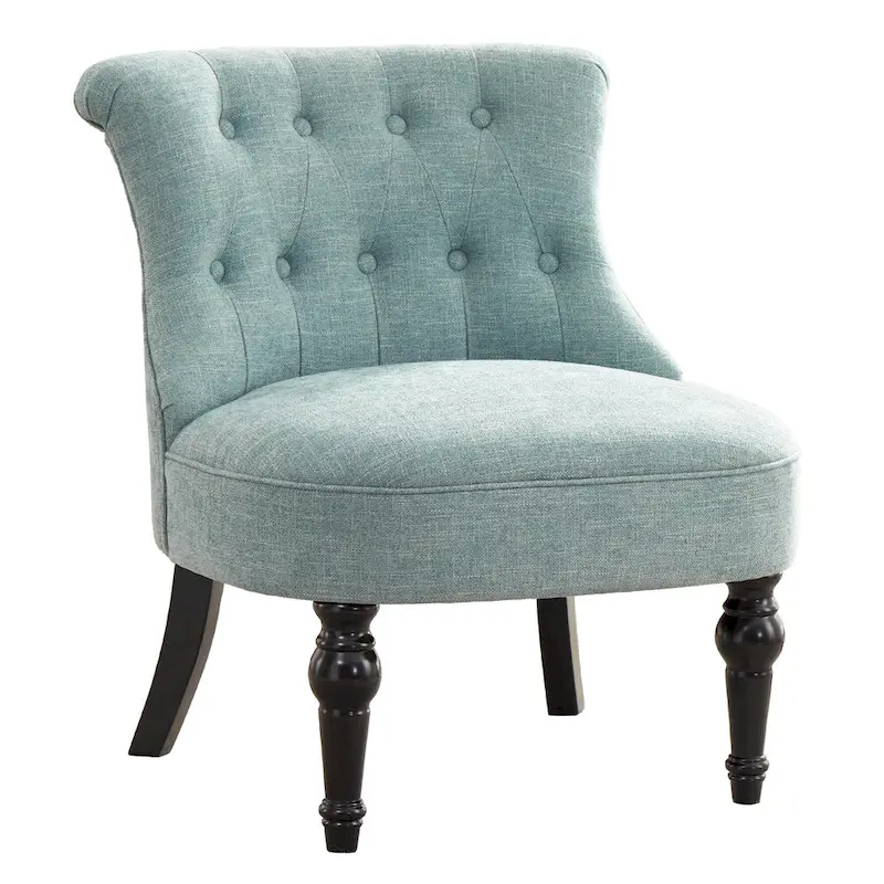 Living Room Armless Accent Comfy Chair