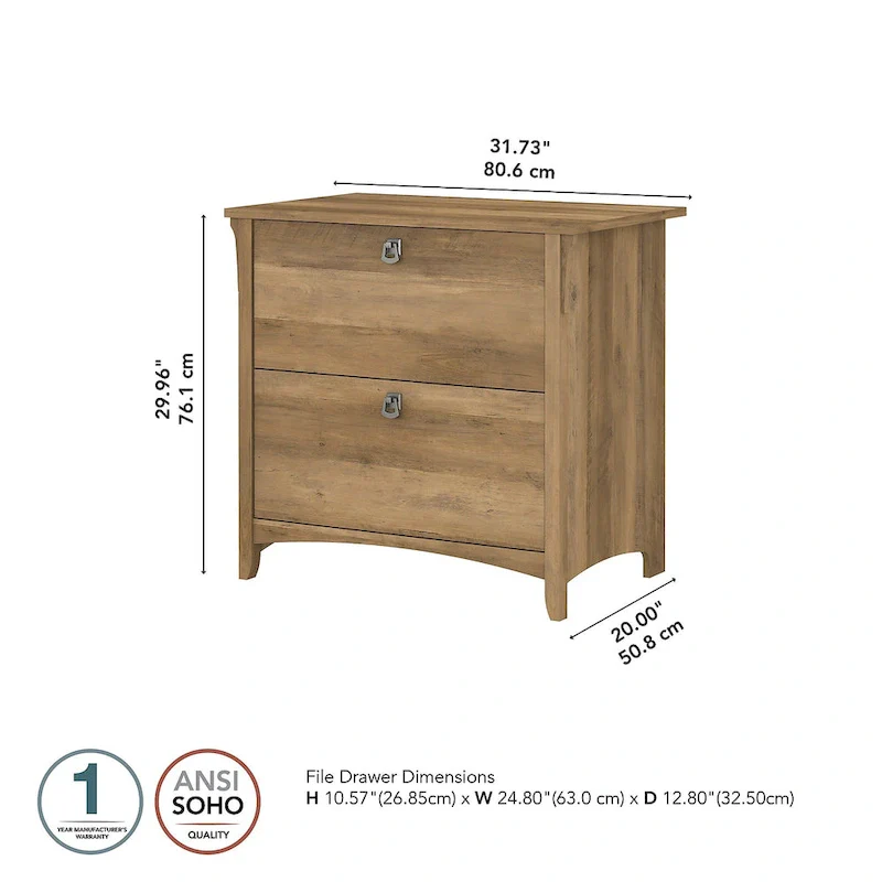 Salinas 2-drawer Lateral File Cabinet