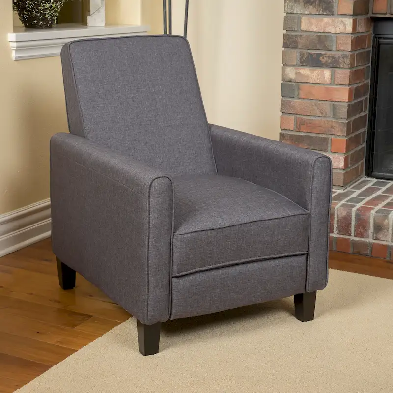 Roomfitters Fabric Push Back Chair for Elegant Home Dcor
