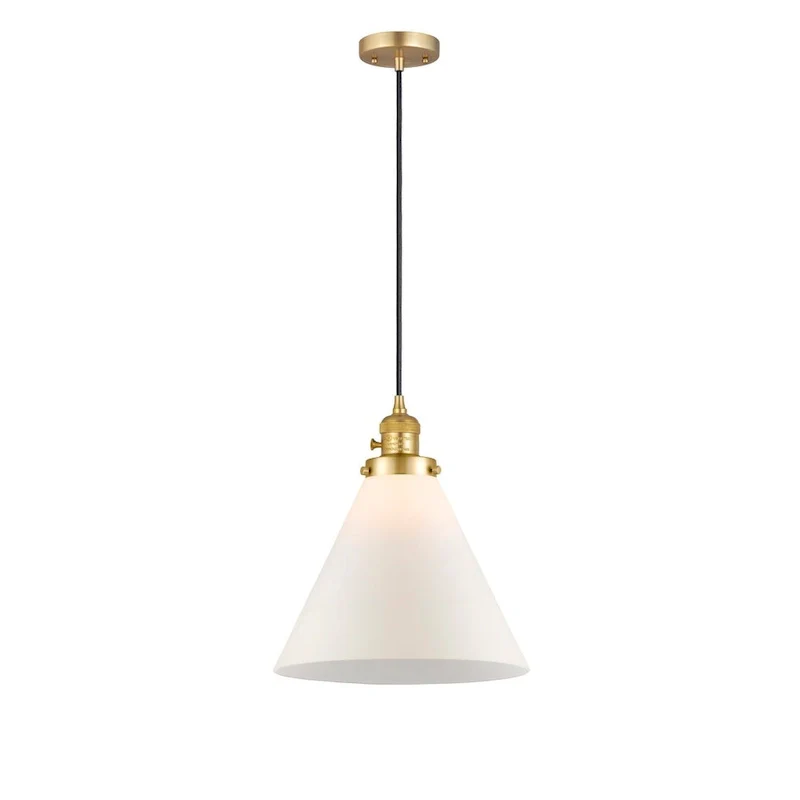 Innovations Lighting 201CSW-14-12 Cone Pendant Cone 12  Wide pendant