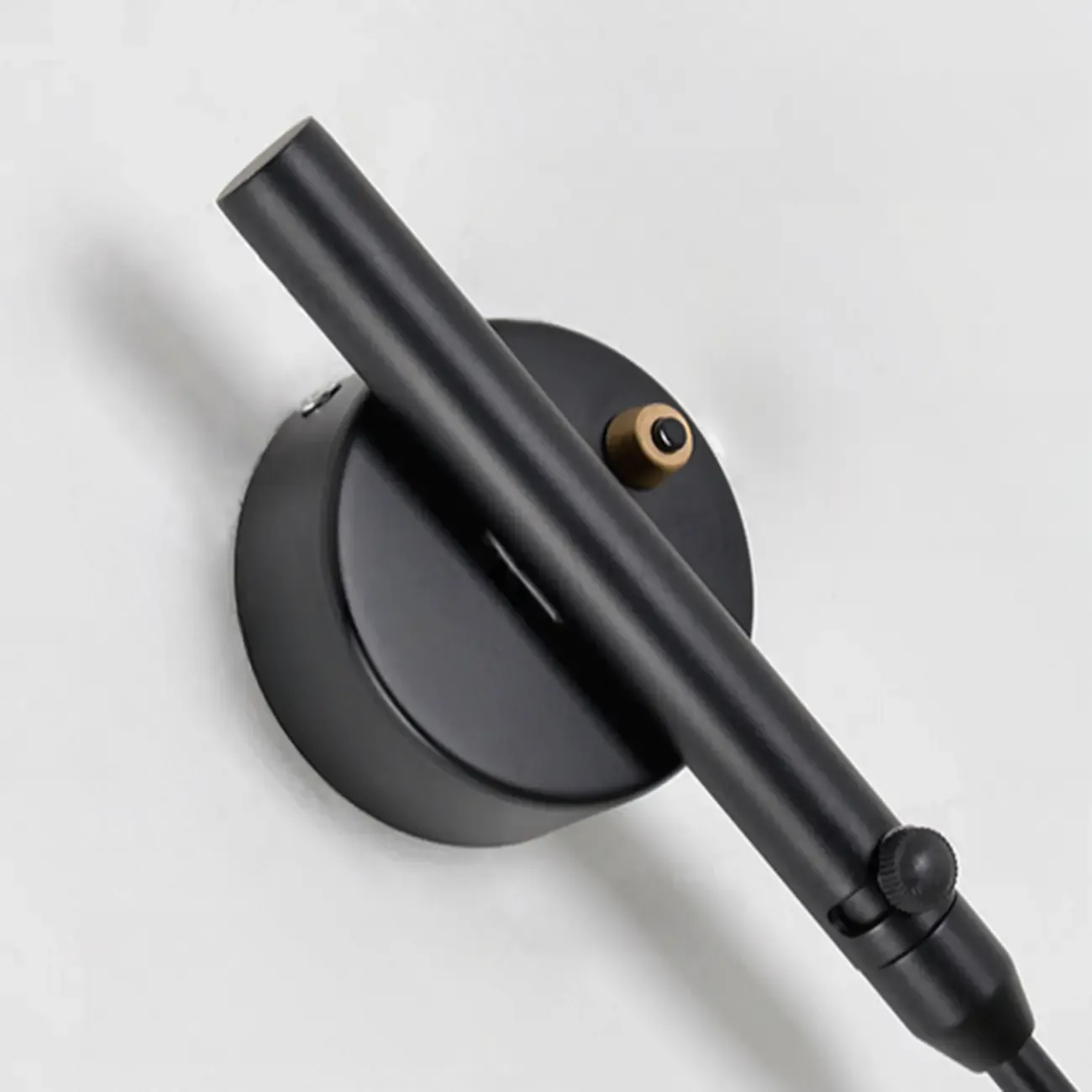 Modern Metal Industrial 2-Light Swing Arm Wall Light