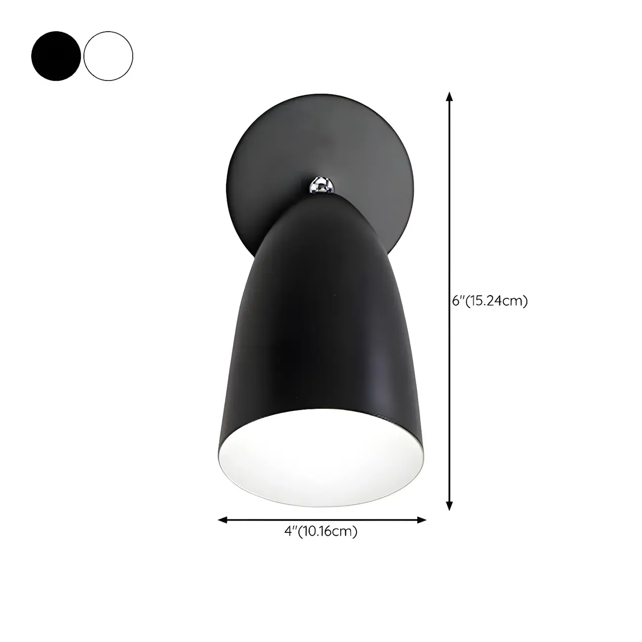 Modern Simple Metal Adjustable Swing Arm Wall Light