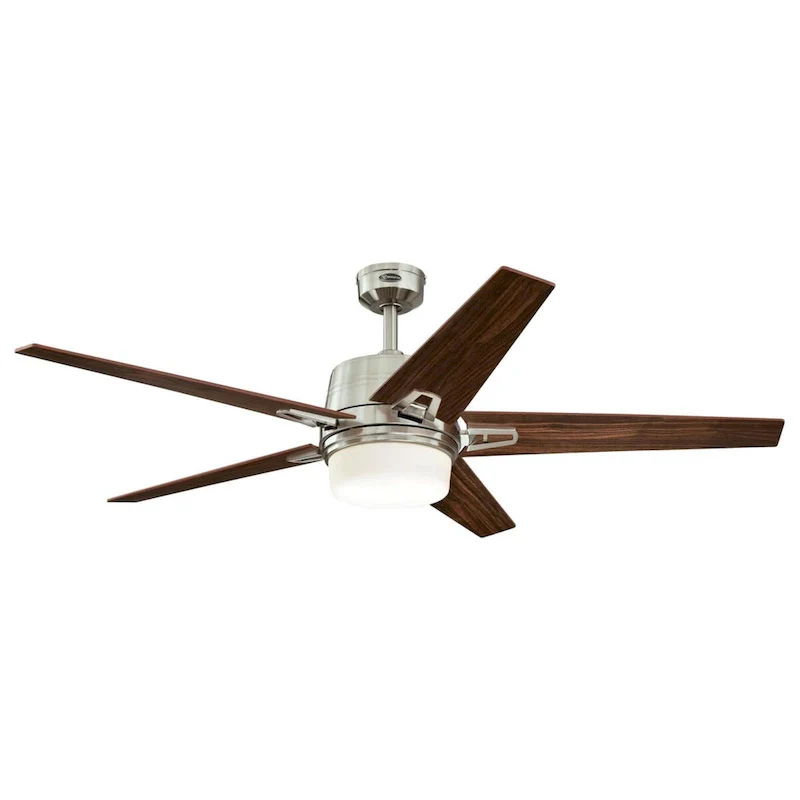Westinghouse Zephyr 56-Inch Indoor Ceiling Fan with Dimmable LED Light Kit