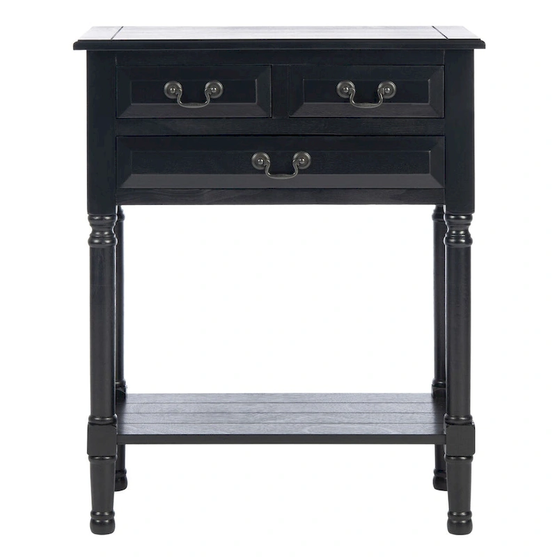 SAFAVIEH Leaner 3-Drawer Console Table - 23.5 W x 13 L x 29.5 H - 24Wx13Dx30H