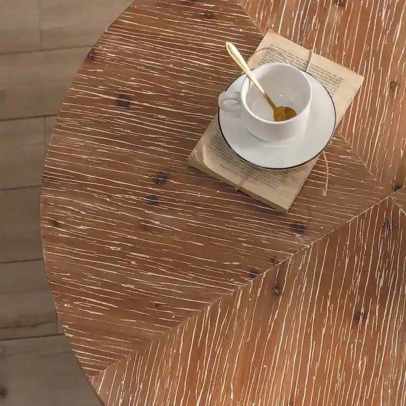 31.29Modern Retro Splicing Round Coffee Table