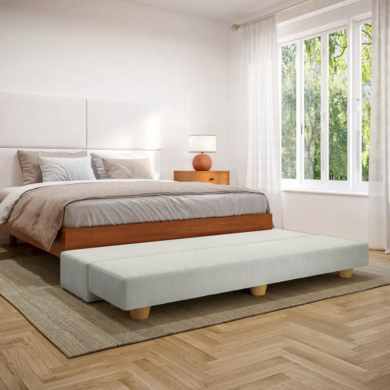 Copper Grove Steenwijk Convertible Twin Bed Bench Sleeper