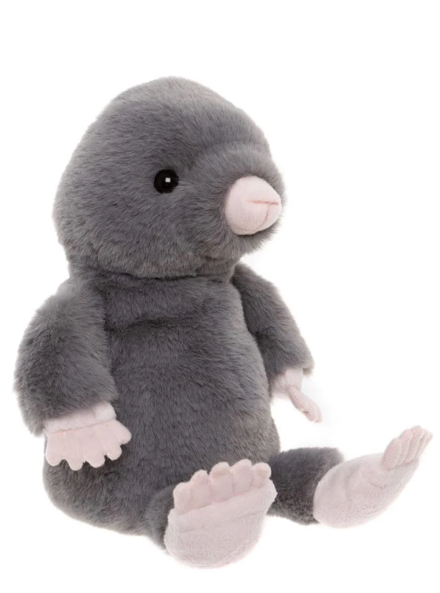 Bear & Me By Charlie Bears Mula Mole Stone Grey 25cm