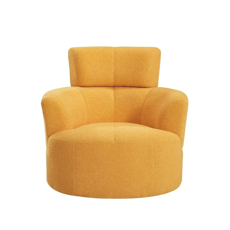 360Swivel Chair Upholstered Accent Barrel Chair