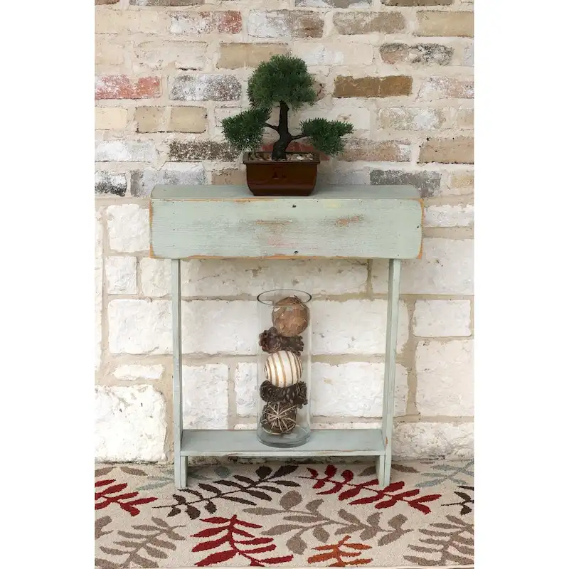 Rustic Skinny Wall Table